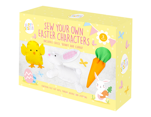 Pack of 3 Sew Your Own Easter Characters