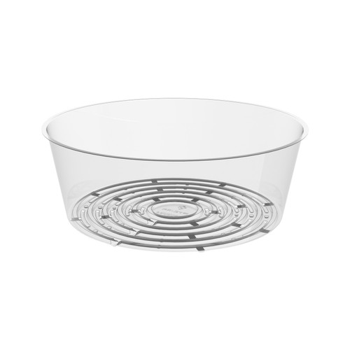 Clear Deep Plastic Plant Saucer (10 Inch)
