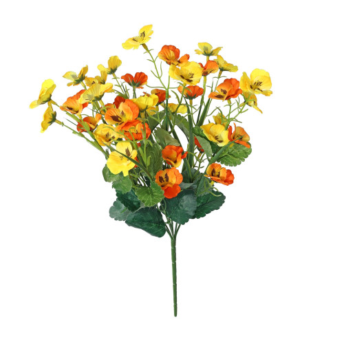 Orange/Yellow Pansy Bush (42cm)