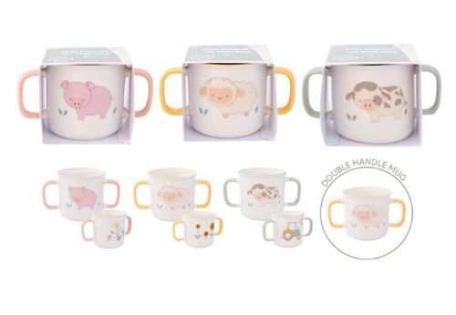 First Steps Farm Collection Kids Double Handled Mug