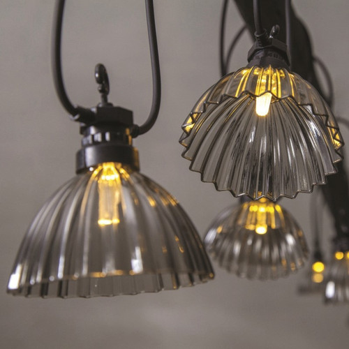 Warm White Umbrella Shell LED Lights (3.8m)