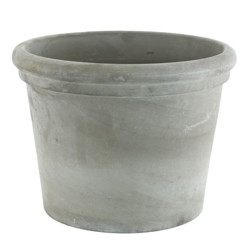 Grey Clay Plant Pot (21cm)