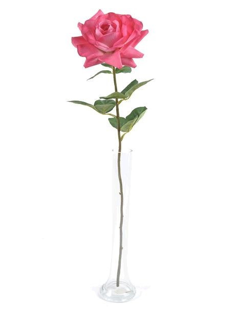 Pink Pippa Open Rose (68cm)