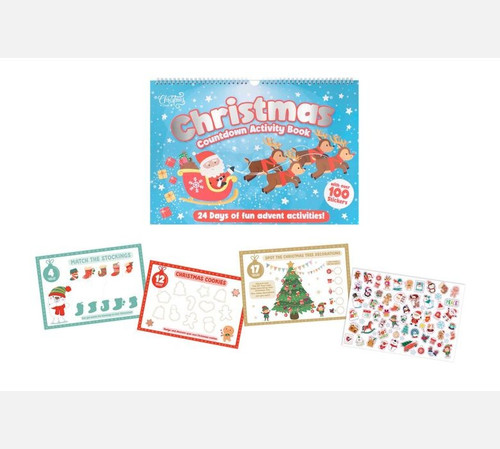 Christmas Countdown Activity Book 