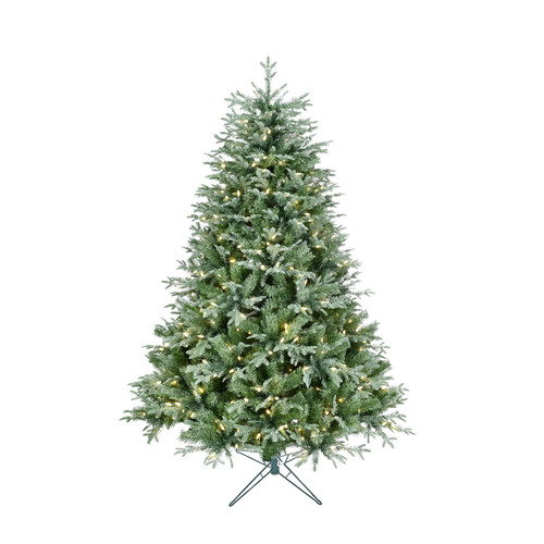 Mont Blanc Lightly Frosted & Glitter Pre Lit Christmas Tree (7ft)