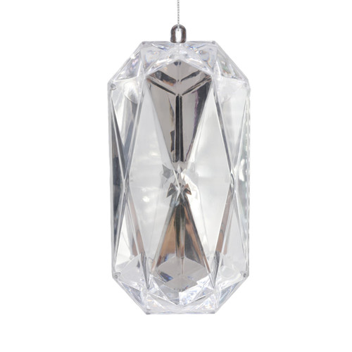 Silver Diamond Gem Jewel Hanging Ornament (19cm)