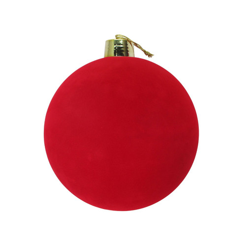 Scarlett Red Velvet Bauble (25cm)