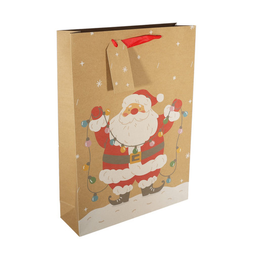Santa Kraft Gift Bag (XL)