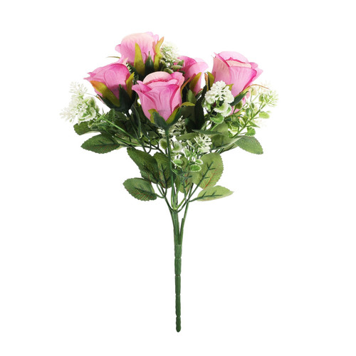 Essential Pink Rose Bunch (6 Heads)