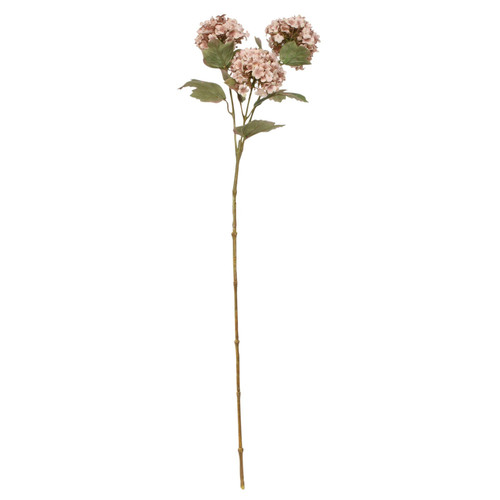 Balmoral Light Pink Viburnum Spray  (82cm)