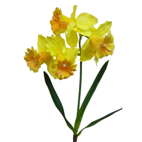 Yellow Narcissus Spray (41cm)