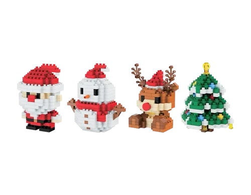 Christmas Figures Building Blocks (Assorted)
