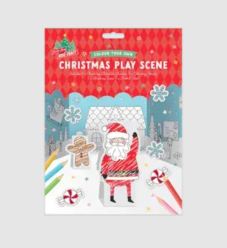 Christmas Colour Your Own Play Scene (Assorted Designs)
