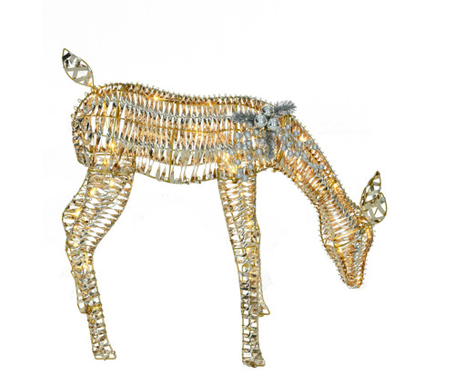 LED Gold Reindeer (65cm)