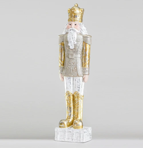 Regal Gold & Ivory Nutcracker Figure (92cm)