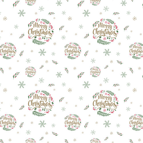 Merry Christmas Frosted Cello Film (80cm x 50cm) - Discontinued
