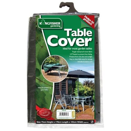 Kingfisher Rectangle Table Cover - Green