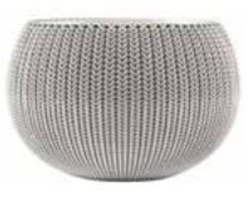 Medium Cloudy Grey Cozie Planter - Discontinued