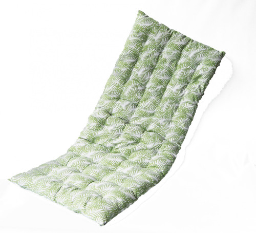 Green Fern Garden Bench Cushion