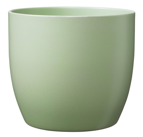 Matte Linden Green Basel Ceramic Pot (12cm)