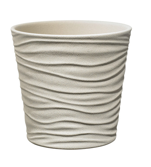 Sonora Sahara Beige Ceramic Pot (16cm)