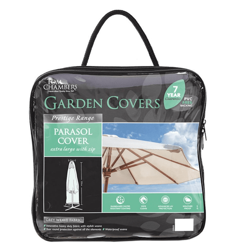 Tom Chambers XL Parasol Cover- Grey