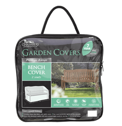 Tom Chambers 2 Seat Bench Cover- Grey