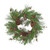 Pine Leaves Cone and Bell Wreath 