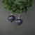 Marin 10cm Glass Onion Bauble Blue (Set of 4)