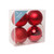 Red Shatterproof Baubles (12cm) (4 pieces) Red Shatterproof Baubles (12cm) (4 pieces)