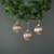 Titania 8cm Glass Bauble Rose Gold (Set of 4) Titania 8cm Glass Bauble Rose Gold (Set of 4)
