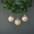 Tiana 8cm Glass Large Diamond Bauble Gold (Set of 4) Tiana 8cm Glass Large Diamond Bauble Gold (Set of 4)