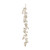 Champagne Glitter Leaf Garland  (150cm) Champagne Glitter Leaf Garland  (150cm)