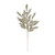 Gold Glitter Bay Leaf Spray 