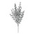 Pewter Glitter boxwood spray   Pewter Glitter boxwood spray