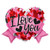 I Love You Bow Balloon (18 inch) - Discontinued