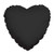 Heart Black  Balloon - Discontinued
