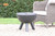 Gardeco Black Casa Fire Pit with BBQ Grill (70cm)