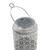 Silver Solar-Light Lattice Lantern 