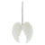 Double Glitter Angel Wing Hanging Decoration 