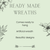 Red Bauble & Berry Wreath (30cm) - Discontinued