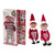 12 Inch 2pack Vinyl Head Elf  In Red Clothes In Box 2 Assorted