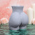 Grey Bum Vase (23cm)