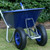 Twin Wheeled County Cruiser Wheelbarrow - Blue