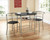 Greenhurst Compact Dining Set - Black/Silver