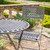 Black Malboro Metal Bistro Set