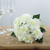 Ivory Arundel Rose Bouquet (26cm) Ivory Arundel Rose Bouquet (26cm)