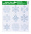 Glitter Snowflake Window Stickers