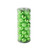 40 Light Green Baubles in Matt, Shiny & Glitter Finish (8cm)