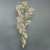 Glitter Asparagus Fern leaf garland Gold 180cm